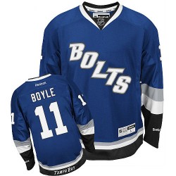 Brian Boyle Tampa Bay Lightning Reebok Authentic Third Jersey (Royal Blue)