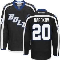 Evgeni Nabokov Tampa Bay Lightning Reebok Premier Third Jersey (Black)