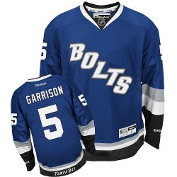 Jason Garrison Tampa Bay Lightning Reebok Authentic Third Jersey (Blue)