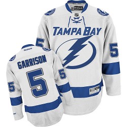Jason Garrison Tampa Bay Lightning Reebok Premier Away Jersey (White)