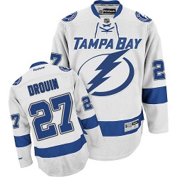 Jonathan Drouin Tampa Bay Lightning Reebok Authentic Away Jersey (White)