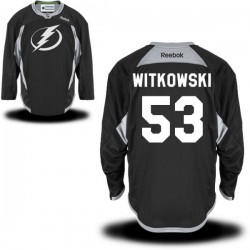 Luke Witkowski Tampa Bay Lightning Reebok Authentic Practice Team Jersey (Black)