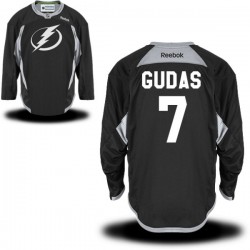 Radko Gudas Tampa Bay Lightning Reebok Authentic Practice Team Jersey (Black)