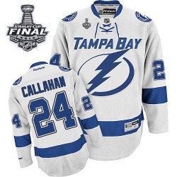 Ryan Callahan Tampa Bay Lightning Reebok Authentic Away 2015 Stanley Cup Jersey (White)