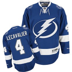Vincent Lecavalier Tampa Bay Lightning Reebok Authentic Home Jersey (Royal Blue)