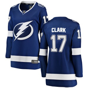 Wendel Clark Tampa Bay Lightning Fanatics Branded Women's Breakaway Home Jersey (Blue)