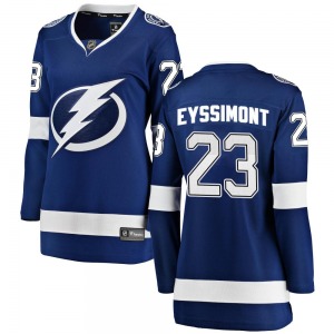 Michael Eyssimont Tampa Bay Lightning Fanatics Branded Women's Breakaway Home Jersey (Blue)