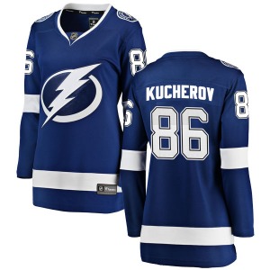 Nikita Kucherov Tampa Bay Lightning Fanatics Branded Women's Breakaway Home Jersey (Blue)