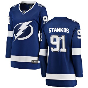 Steven Stamkos Tampa Bay Lightning Fanatics Branded Women's Breakaway Home Jersey (Blue)