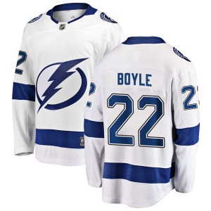 Dan Boyle Tampa Bay Lightning Fanatics Branded Breakaway Away Jersey (White)
