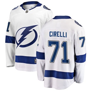 Anthony Cirelli Tampa Bay Lightning Fanatics Branded Breakaway Away Jersey (White)