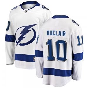 Anthony Duclair Tampa Bay Lightning Fanatics Branded Breakaway Away Jersey (White)