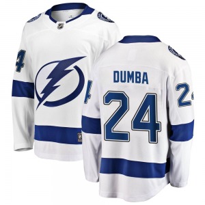 Matt Dumba Tampa Bay Lightning Fanatics Branded Breakaway Away Jersey (White)