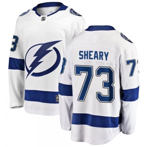 Conor Sheary Tampa Bay Lightning Fanatics Branded Breakaway Away Jersey (White)