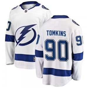 Matt Tomkins Tampa Bay Lightning Fanatics Branded Breakaway Away Jersey (White)