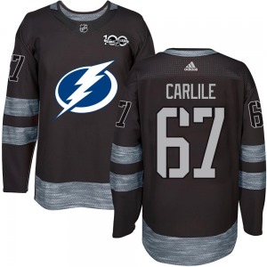 Declan Carlile Tampa Bay Lightning Youth Authentic 1917-2017 100th Anniversary Jersey (Black)