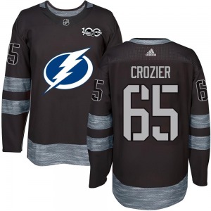 Maxwell Crozier Tampa Bay Lightning Youth Authentic 1917-2017 100th Anniversary Jersey (Black)