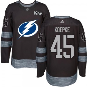 Cole Koepke Tampa Bay Lightning Youth Authentic 1917-2017 100th Anniversary Jersey (Black)