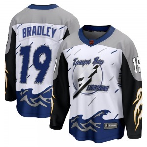 Brian Bradley Tampa Bay Lightning Fanatics Branded Youth Breakaway Special Edition 2.0 Jersey (White)