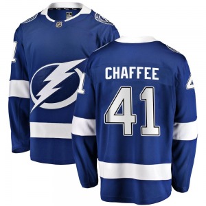 Mitchell Chaffee Tampa Bay Lightning Fanatics Branded Breakaway Home Jersey (Blue)