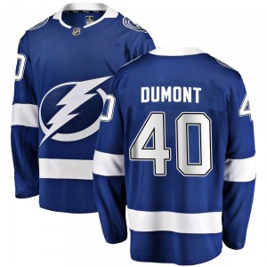 Gabriel Dumont Tampa Bay Lightning Fanatics Branded Breakaway Home Jersey (Blue)