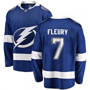Haydn Fleury Tampa Bay Lightning Fanatics Branded Breakaway Home Jersey (Blue)
