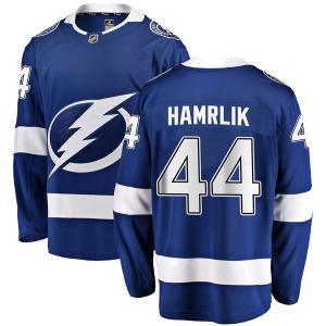 Roman Hamrlik Tampa Bay Lightning Fanatics Branded Breakaway Home Jersey (Blue)