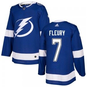 Haydn Fleury Tampa Bay Lightning Adidas Authentic Home Jersey (Blue)