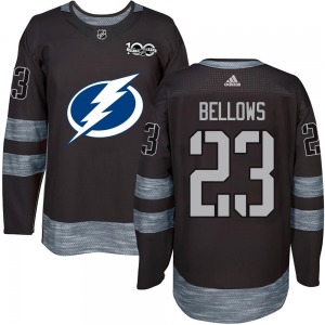 Brian Bellows Tampa Bay Lightning Authentic 1917-2017 100th Anniversary Jersey (Black)