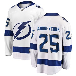 Dave Andreychuk Tampa Bay Lightning Fanatics Branded Youth Breakaway Away Jersey (White)