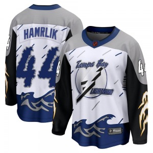 Roman Hamrlik Tampa Bay Lightning Fanatics Branded Breakaway Special Edition 2.0 Jersey (White)