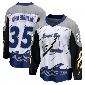 Nikolai Khabibulin Tampa Bay Lightning Fanatics Branded Breakaway Special Edition 2.0 Jersey (White)