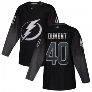 Gabriel Dumont Tampa Bay Lightning Adidas Authentic Alternate Jersey (Black)