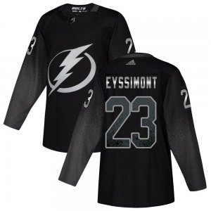 Michael Eyssimont Tampa Bay Lightning Adidas Authentic Alternate Jersey (Black)