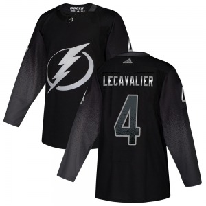 Vincent Lecavalier Tampa Bay Lightning Adidas Authentic Alternate Jersey (Black)