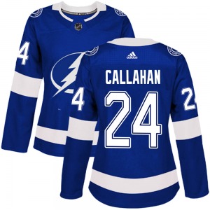 Ryan Callahan Tampa Bay Lightning Adidas Women's Authentic Home Jersey (Blue)