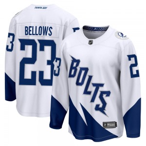 Brian Bellows Tampa Bay Lightning Fanatics Branded Breakaway 2022 Stadium Series Jersey (White)