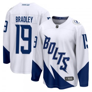Brian Bradley Tampa Bay Lightning Fanatics Branded Breakaway 2022 Stadium Series Jersey (White)
