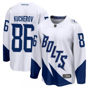Nikita Kucherov Tampa Bay Lightning Fanatics Branded Breakaway 2022 Stadium Series Jersey (White)