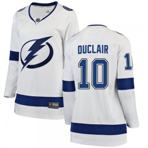 Anthony Duclair Tampa Bay Lightning Fanatics Branded Women's Breakaway Away Jersey (White)