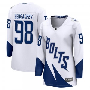 Mikhail Sergachev Tampa Bay Lightning Fanatics Branded Women's Breakaway 2022 Stadium Series Jersey (White)