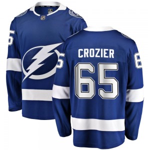 Maxwell Crozier Tampa Bay Lightning Fanatics Branded Youth Breakaway Home Jersey (Blue)