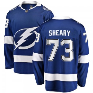 Conor Sheary Tampa Bay Lightning Fanatics Branded Youth Breakaway Home Jersey (Blue)