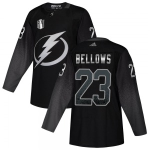 Brian Bellows Tampa Bay Lightning Adidas Authentic Alternate 2022 Stanley Cup Final Jersey (Black)