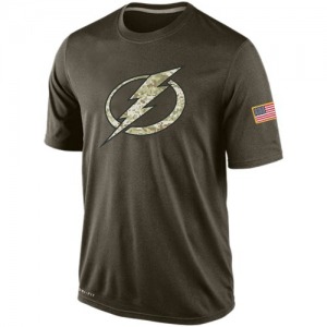 Tampa Bay Lightning Nike Salute To Service KO Performance Dri-FIT T-Shirt (Olive)